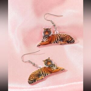 🐅 Awesome Tiger Drop Earrings 🐅